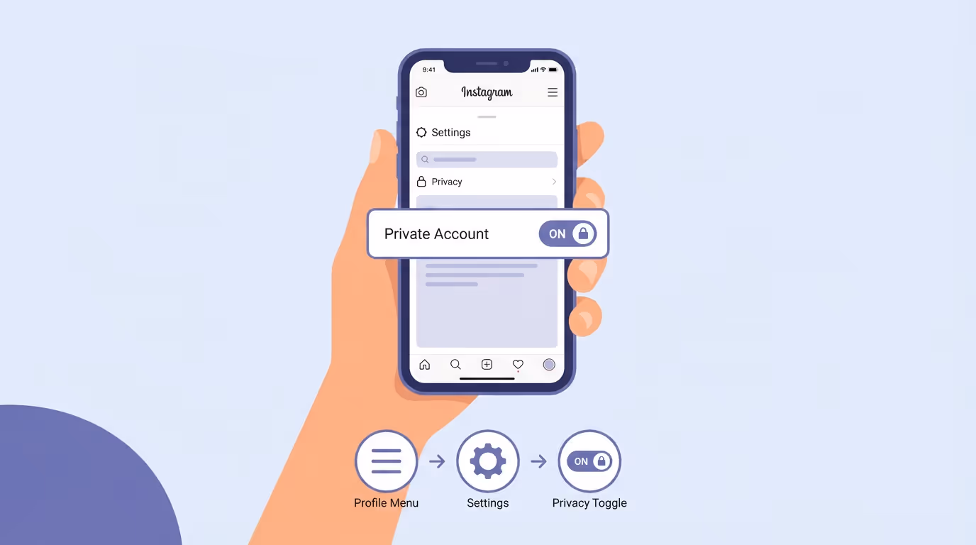 Switching to a Private Account